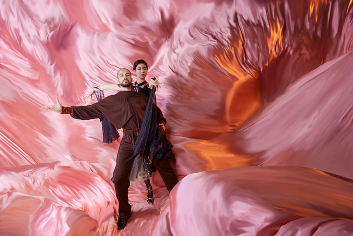 Hooyeon và Zhivko tại đêm thi Chung kết Bước Nhảy Hoàn Vũ. 