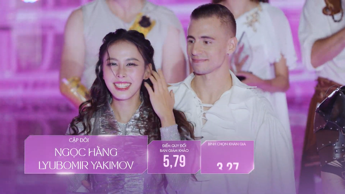 Ngọc Hằng và Lyubomir là Á quân.