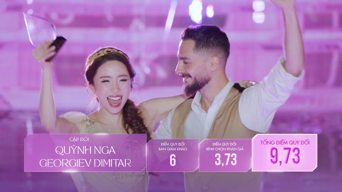 Quỳnh Nga và Georgiev trở thành Quán quân Bước Nhảy Hoàn Vũ 2024. 