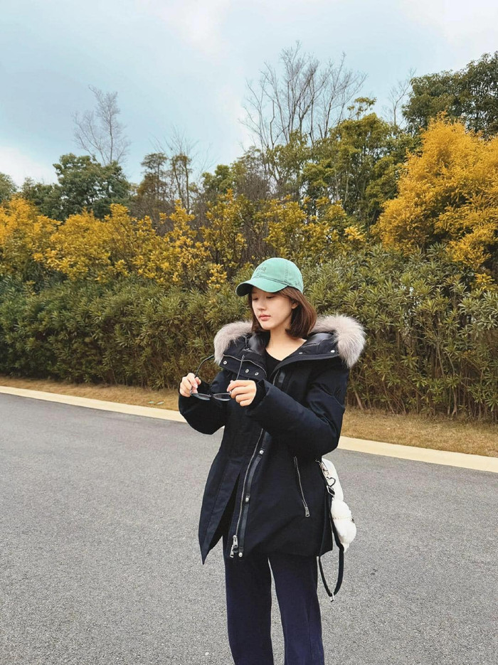 Những hình ảnh mới của Triệu Lộ Tư sau khi xuất viện.