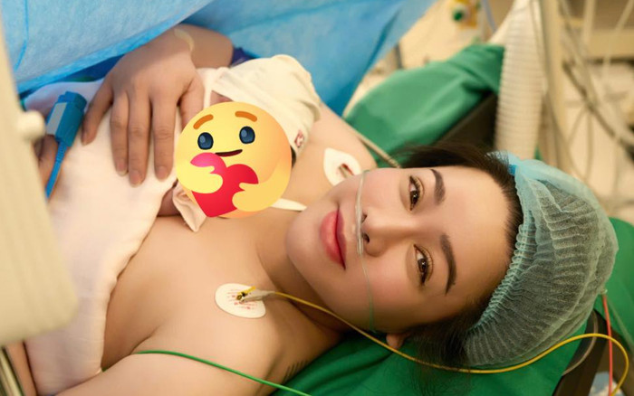 Phản ứng của con trai Nhật Kim Anh với em gái vừa chào đời Ảnh 2