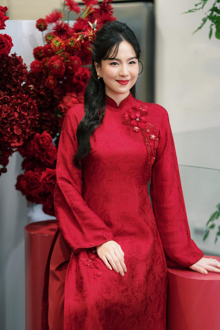 Mai Ngọc đang tận hưởng hạnh phúc mới. Ảnh: FBNV