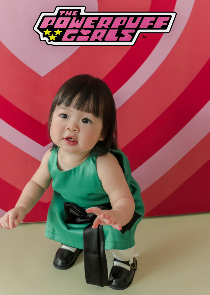 Đỗ Mỹ Linh không ngần ngại đầu tư để thực hiện những bộ ảnh đẹp cho con gái. Ảnh: FBNV