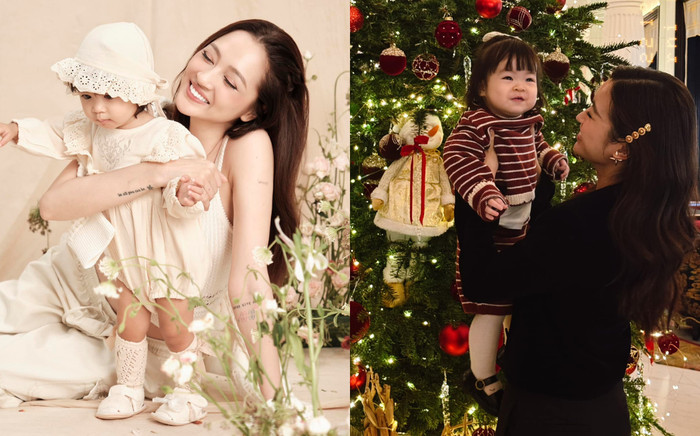 Hai sao nữ đình đám Vbiz bất ngờ công khai hình ảnh con gái trong năm 2024 Ảnh 2