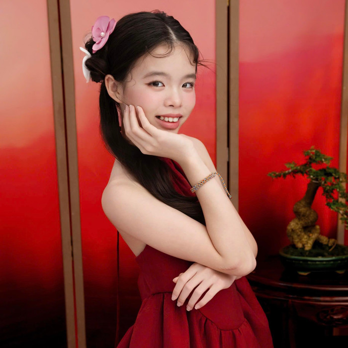 Bé Mia - con gái đầu lòng của Phương Trinh Jolie sở hữu vẻ ngoài xinh xắn, đáng yêu. (Ảnh: FBNV)