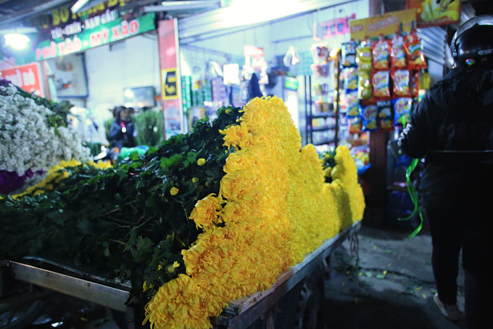 Hoa cúc có giá dao động từ 5-10 nghìn đồng/bông.