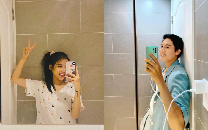 Anh Tú và LyLy vướng nghi vấn về chung nhà nhưng nhanh chóng lên tiếng phủ nhận. (Ảnh: FBNV)