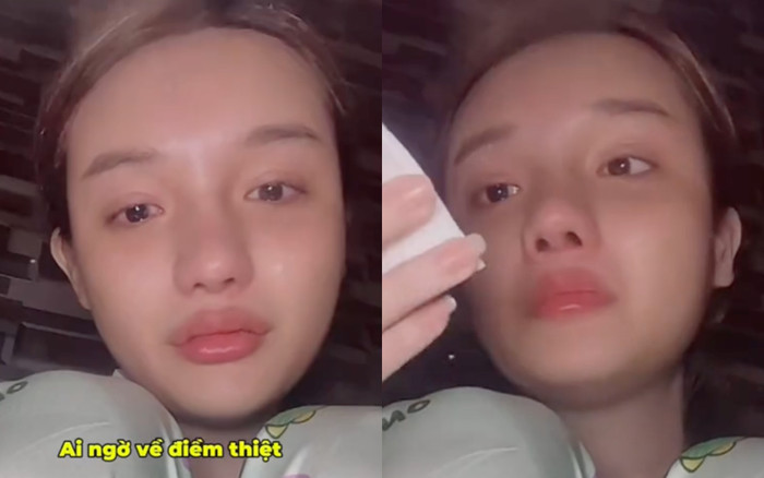 Em gái Ngân 98 khóc nức nở trên livestream, hoá ra là vì một câu nói Ảnh 2