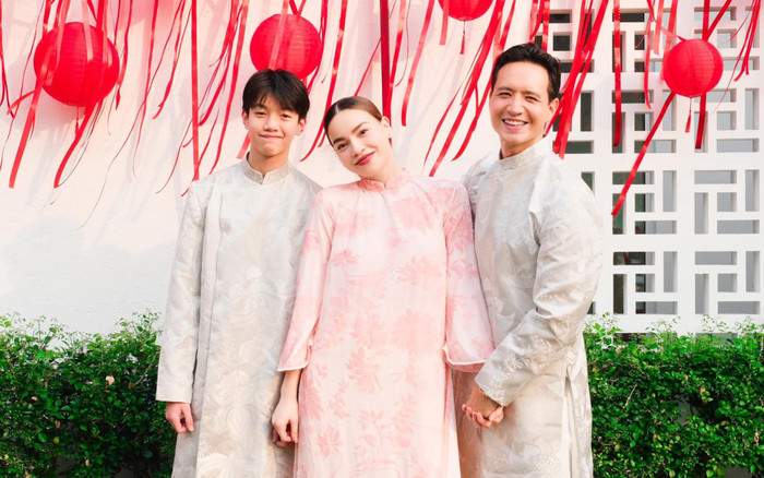 Gia đình Hồ Ngọc Hà chụp ảnh đón Tết, Subeo trở thành tâm điểm Ảnh 2