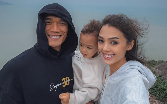 Diện mạo chuẩn soái ca nhí của con trai Bùi Tiến Dũng 'gây sốt' Ảnh 2