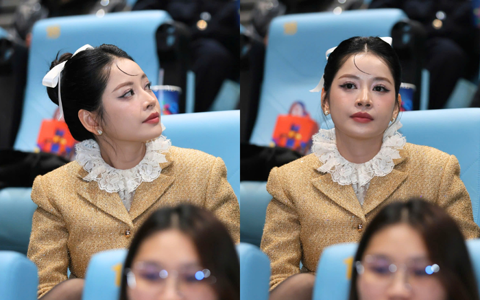 Chi Pu khoe nhan sắc không góc chết ở sự kiện mới đây.