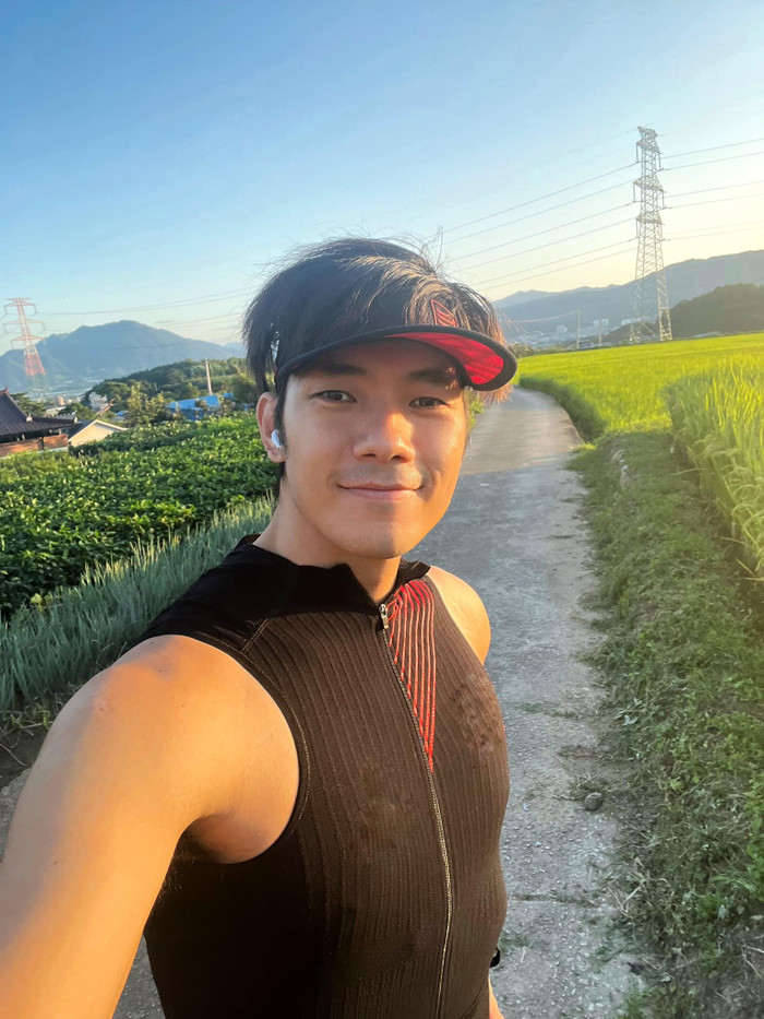 Những hình ảnh đời thường của Nhan Phúc Vinh.