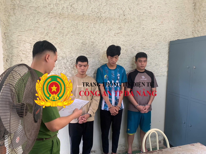 Các nghi phạm liên quan đến cái chết của anh Trần Thành. Ảnh: Công an TP Đà Nẵng