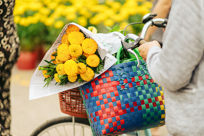 Sắc hoa rực rỡ ngày giáp Tết Ảnh 18