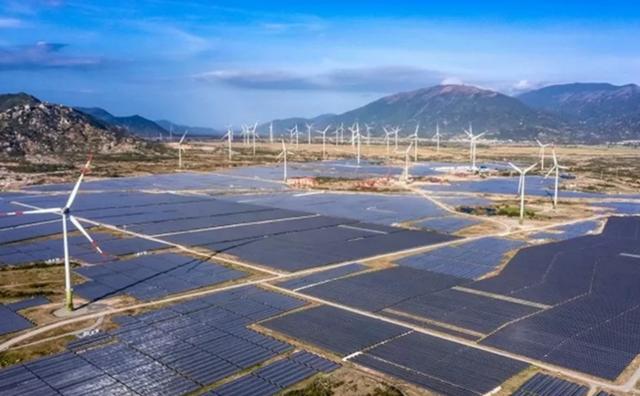 Nhà máy điện gió tại Ninh Thuận. (Nguồn: VGP)