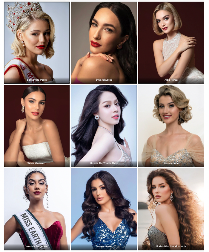 Hoa hậu Thanh Thủy góp mặt vào bảng đề cử của giải thưởng Timeless Beauty 2024. (Ảnh chụp màn hình)