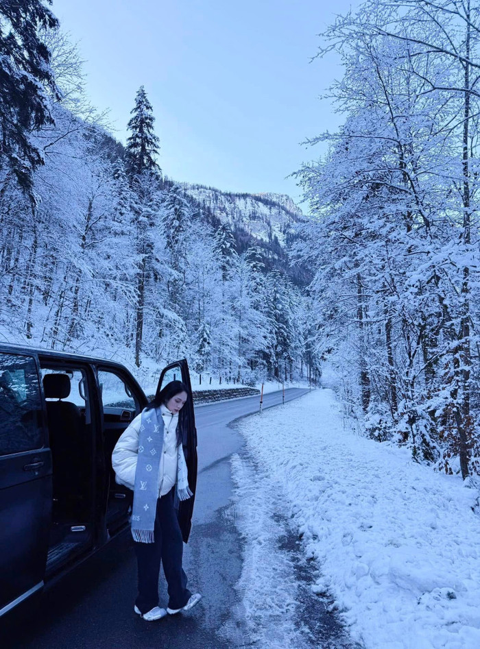 Hương Giang đang có kỳ nghỉ sau một năm làm việc năng suất.