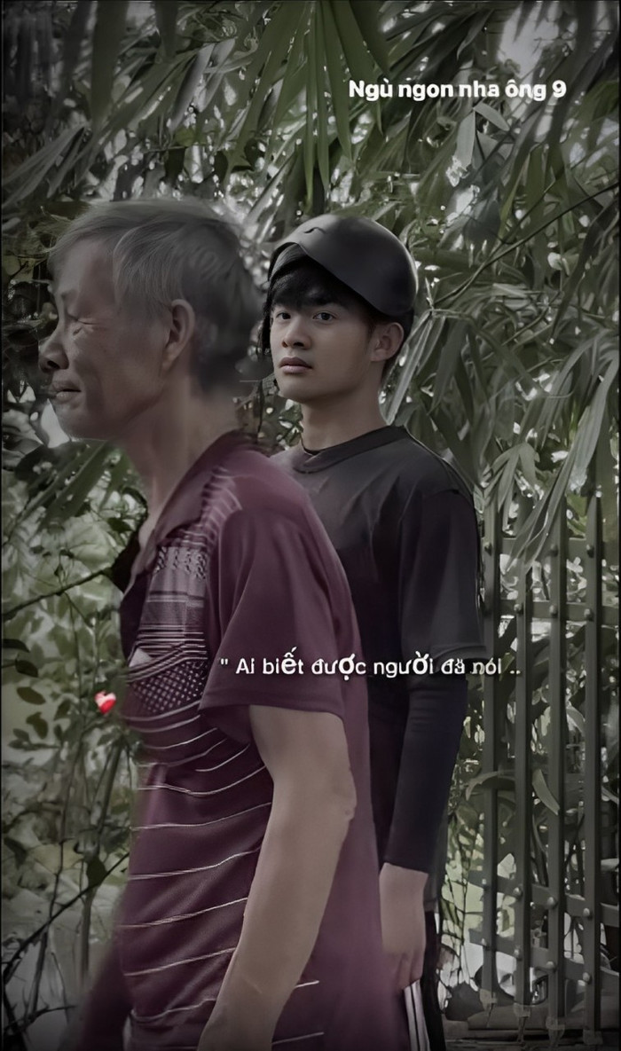Tiktoker Lê Tuấn Khang đăng đoạn clip lên story kèm câu nói “Ngủ ngon nha ông Chín”. Nguồn: Lê Tuấn Khang