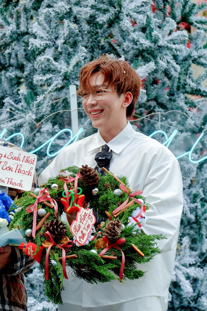 Tăng Phúc sở hữu nụ cười toả nắng. Ảnh: FBNV