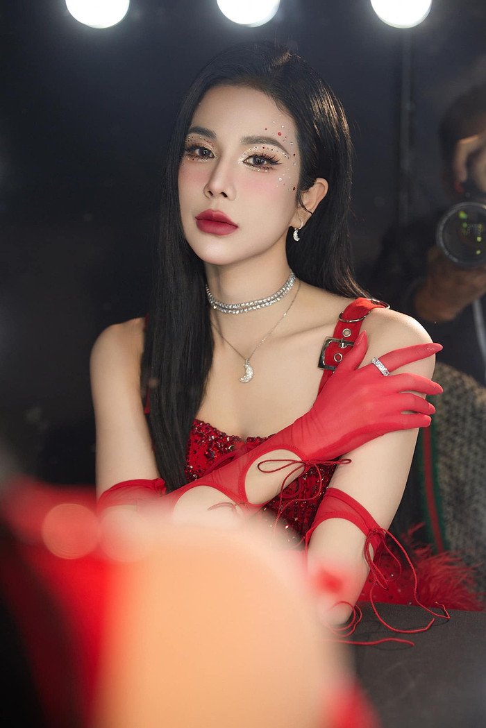 Diệp Lâm Anh không ngại nhắc về quá khứ đau buồn. Ảnh: FBNV