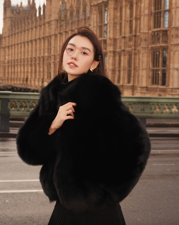 Á hậu Tường San đón Tết Nguyên Đán 2025 xa nhà. (Ảnh: FBNV)