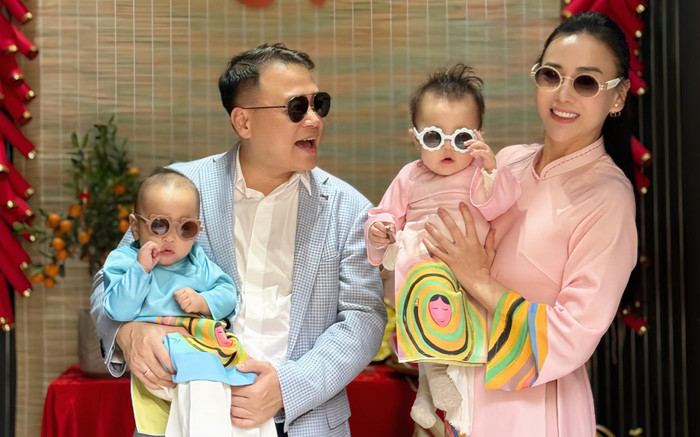 Tết đặc biệt của Phương Oanh và Shark Bình ở biệt thự triệu đô Ảnh 2