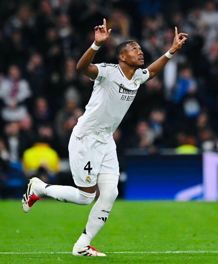 David Alaba đã trở lại mạnh mẽ sau hơn 1 năm nghỉ vì chấn thương.