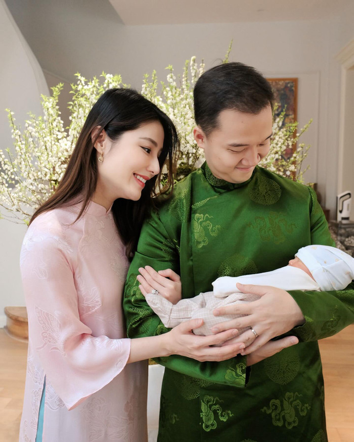 Showbiz 24h: Diễm My 9X đang tận hưởng Tết đầu tiên với cương vị mới cùng ông xã doanh nhân. Ảnh: FBNV