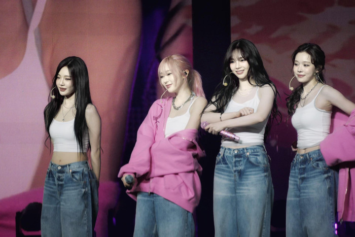 Mang thần tượng ảo lên sân khấu biểu diễn, concert của aespa khiến khán giả 'đứng hình' Ảnh 1