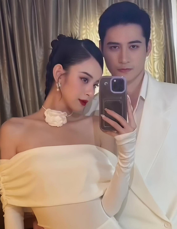 Cặp đôi Tuấn Ngọc - Hương Liên từng có thời gian hẹn hò đầy mặn nồng. Ảnh: Sưu tầm