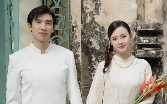 Midu diện áo dài chuẩn 'phu nhân hào môn' sau khi lấy chồng Ảnh 2