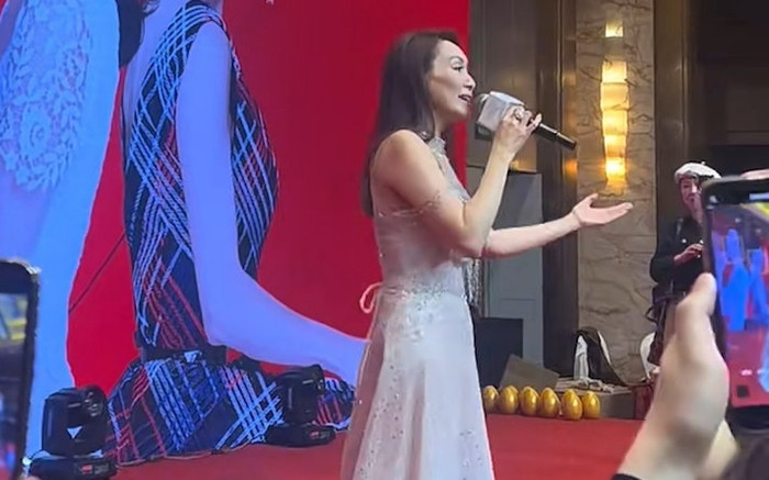 Nữ nghệ sĩ giải nghệ hơn chục năm nay tái xuất đi hát, nhan sắc tuổi 55 gây xôn xao Ảnh 2