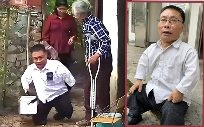 Bác sĩ lùn được vợ cõng đi làm, chữa bệnh cho hơn 2000 người Ảnh 2