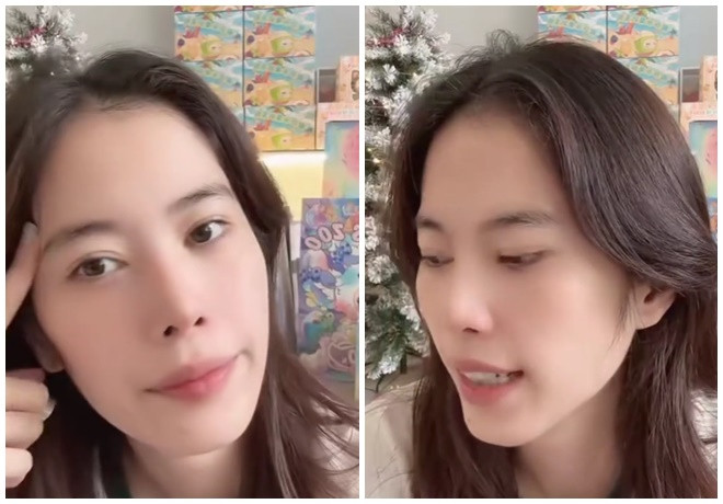 Nam Em thừa nhận từng can thiệp thẩm mỹ nên giờ mặt bị hóp lại. (Ảnh Maiyeunem)