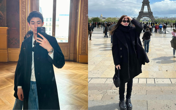 Thiều Bảo Trâm và bạn trai cũ từng được cho là có khoảng thời gian đi chơi đầy lãng mạn tại nước Pháp vào tháng 4 năm ngoái. Ảnh: ISNV