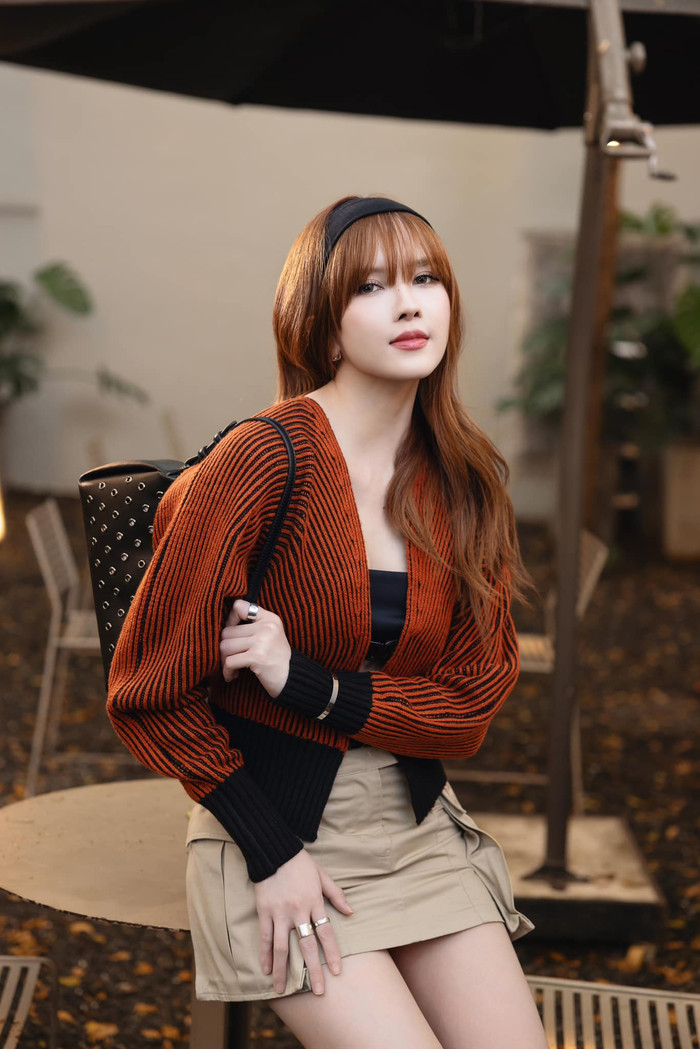 Một trong những hình ảnh mới nhất của Thiều Bảo Trâm. Ảnh: FBNV