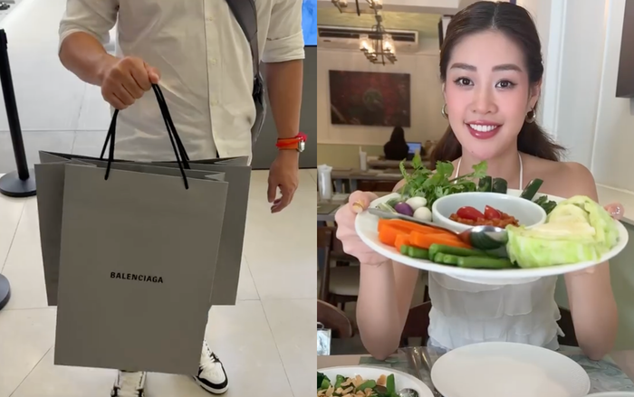 Hoa hậu Khánh Vân được chồng tặng đồ hiệu đắt đỏ. (Ảnh: TikTok nhân vật)