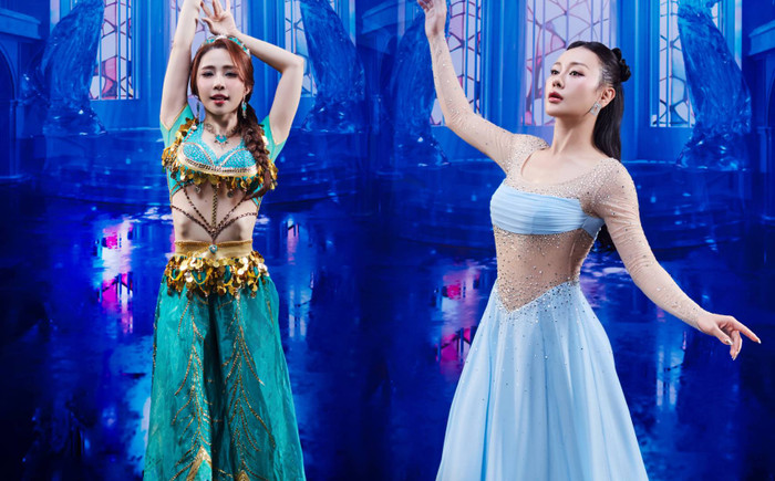 Phương Oanh - Quỳnh Nga diện váy áo lộng lẫy, tôn eo thon tại tập 7 Bước Nhảy Hoàn Vũ. 