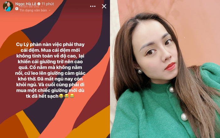 Vợ Công Lý tiết lộ bản thân gặp khó khăn tài chính khi chia sẻ tài khoản đã 'hết sạch'. (Ảnh: FBNV)