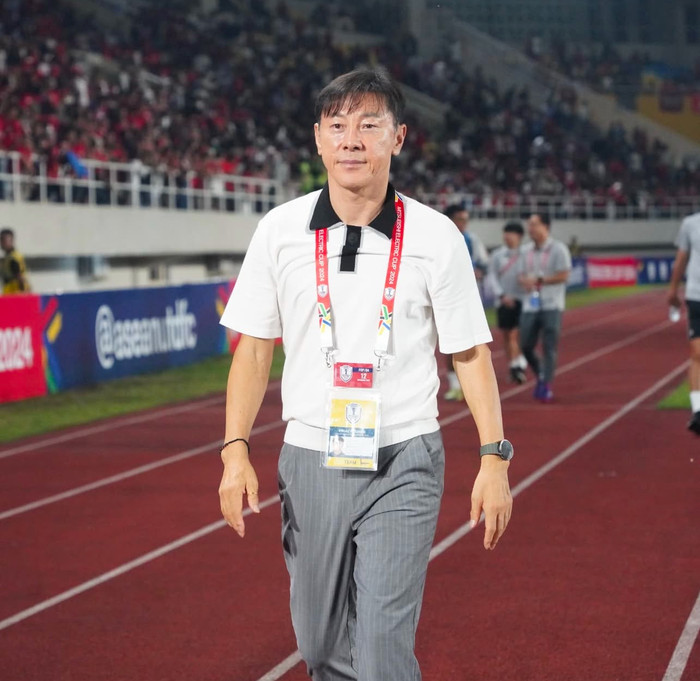 Cách đây ít phút, truyền thông Indonesia đã đăng tin HLV Shin Tae Yong chính thức bị sa thải. Ảnh: Instagram ShinTaeYong7777