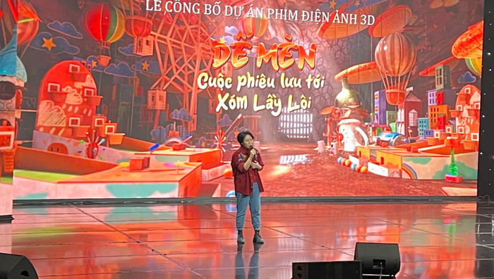 Họp báo phim điện ảnh Dế Mèn: Cuộc phiêu lưu tới xóm lầy lội.