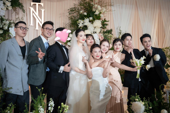 Đám cưới của Mai Ngọc tổ chức riêng tư. Ảnh: FBNV