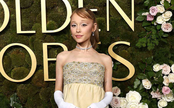 Những bộ cánh thảm hại của Quả Cầu Vàng 2025: Ariana Grande cần đổi stylist gấp! Ảnh 2