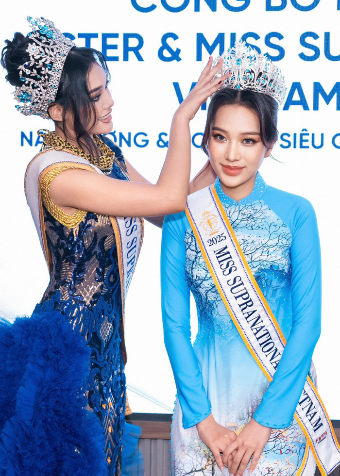 Khán giả lo ngại cho chặng hành trình thi Miss Supranational 2025 của Hoa hậu Kỳ Duyên. (Ảnh: FBNV)
