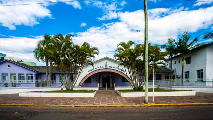 Bệnh viện Nossa Senhora dos Navegantes, nơi chăm sóc các nạn nhân bị ngộ độc.