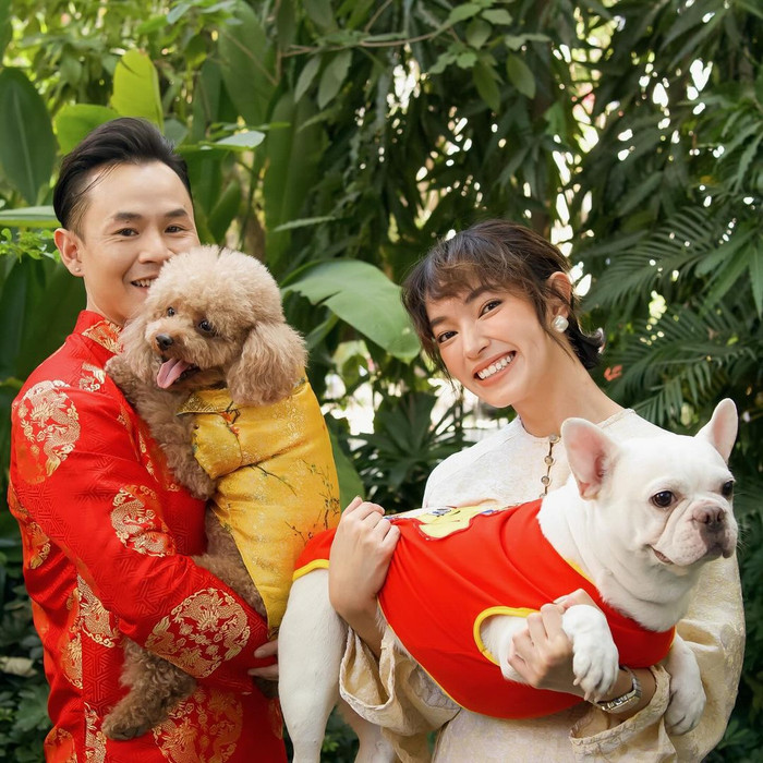Người hâm mộ hi vọng Binz và Châu Bùi sẽ sớm về chung nhà sau gần 5 năm hẹn hò. (Ảnh: FBNV)
