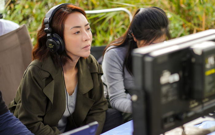 Đạo diễn Thu Trang chỉ đạo diễn xuất ở Nụ Hôn Bạc Tỷ.