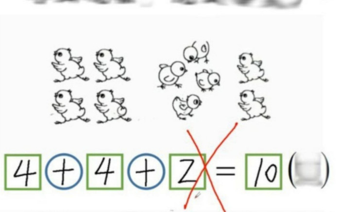 Bài toán '4+4+2=10' bị giáo viên thẳng tay gạch sai, phụ huynh đòi giải thích và cái kết Ảnh 2