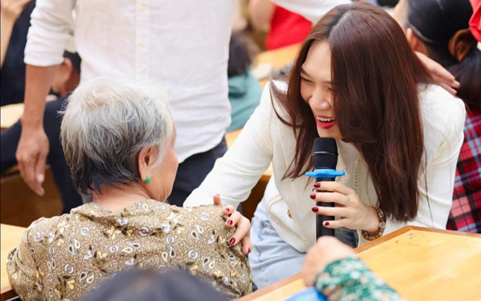 'Đặc sản' không thể thiếu của Mỹ Tâm khi đi làm từ thiện Ảnh 2