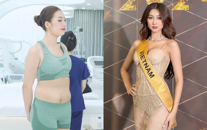 Đại diện phía Hoa hậu Quế Anh khẳng định video nàng hậu phát tướng, phải đi hút mỡ được cắt ghép sai sự thật. 